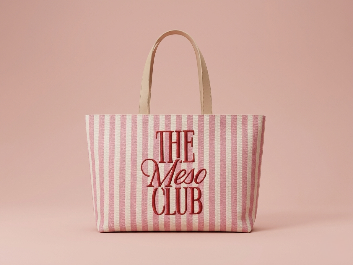 Meso Beach Bag Pink