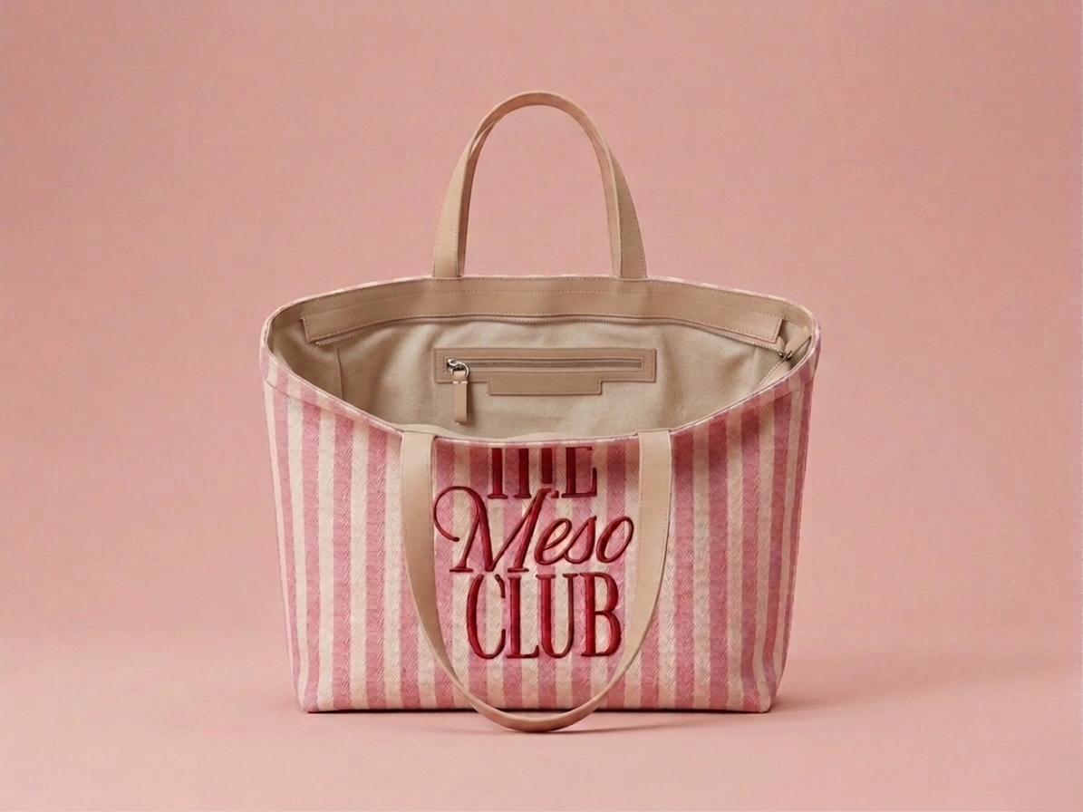 Meso Beach Bag Pink
