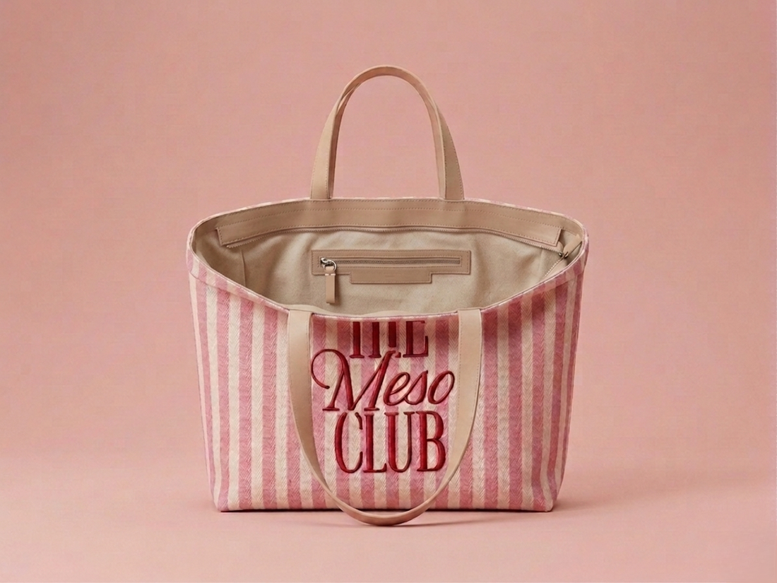 Meso Beach Bag Pink